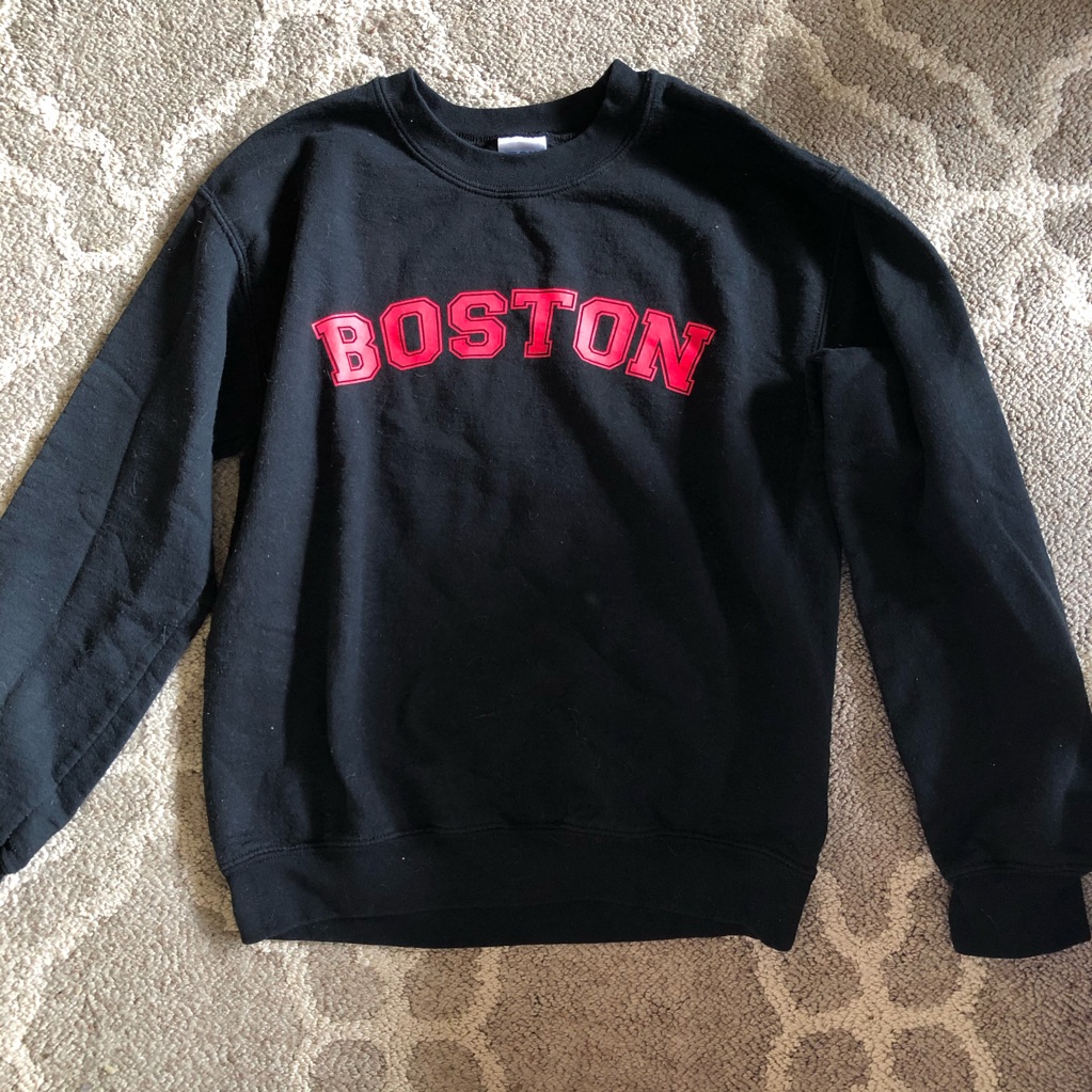 Boston Crew Neck Sweatshirt